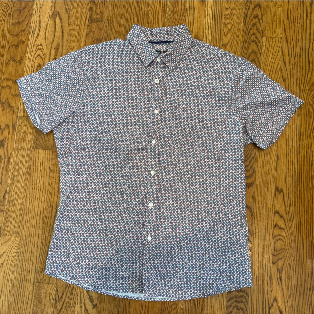 Apt. 9 Slim Fit Shirt - Pink, Blue, White